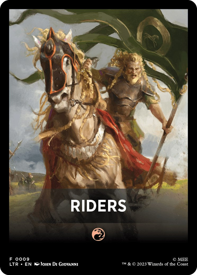 Riders Theme Card [The Lord of the Rings: Tales of Middle-Earth] MTG Single Magic: The Gathering | Red Claw Gaming
