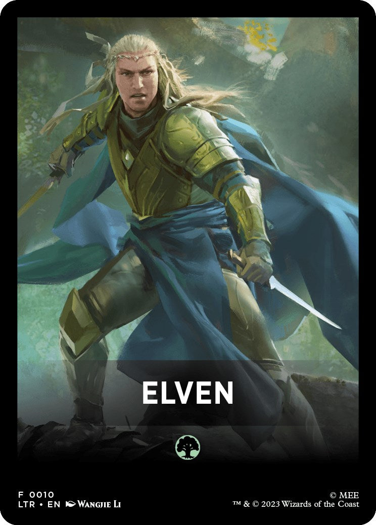 Elven Theme Card [The Lord of the Rings: Tales of Middle-Earth] MTG Single Magic: The Gathering | Red Claw Gaming