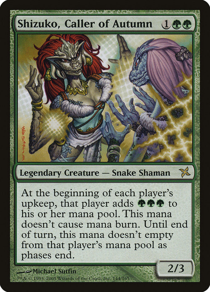 Shizuko, Caller of Autumn [Betrayers of Kamigawa] MTG Single Magic: The Gathering | Red Claw Gaming
