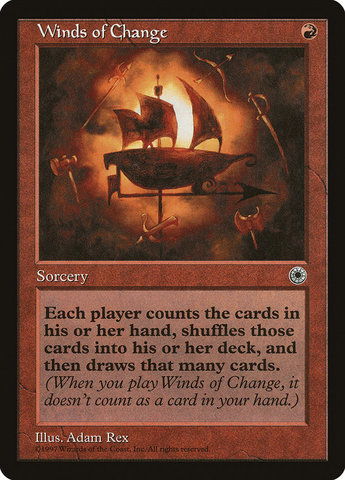 Winds of Change [Portal] MTG Single Magic: The Gathering | Red Claw Gaming