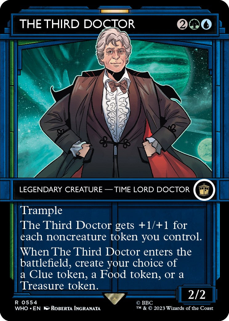 The Third Doctor (Showcase) [Doctor Who] MTG Single Magic: The Gathering | Red Claw Gaming