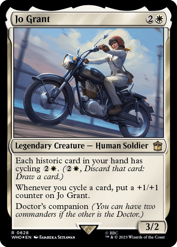Jo Grant (Surge Foil) [Doctor Who] MTG Single Magic: The Gathering | Red Claw Gaming