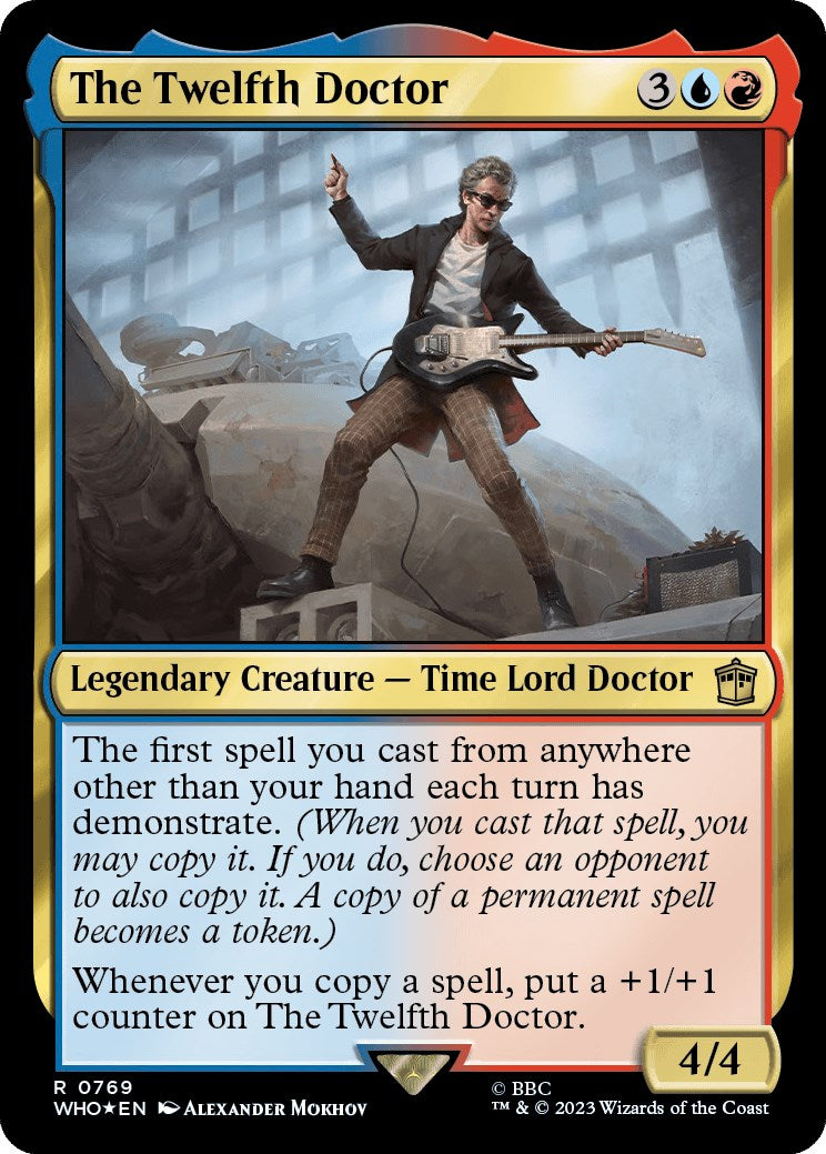 The Twelfth Doctor (Surge Foil) [Doctor Who] MTG Single Magic: The Gathering | Red Claw Gaming