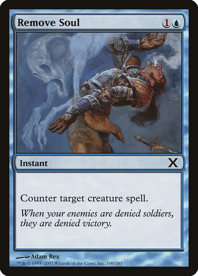 Remove Soul [Tenth Edition] MTG Single Magic: The Gathering | Red Claw Gaming