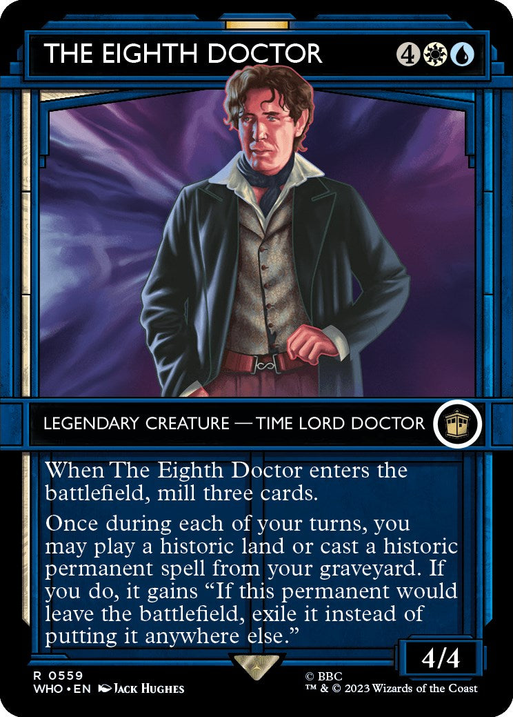 The Eighth Doctor (Showcase) [Doctor Who] MTG Single Magic: The Gathering | Red Claw Gaming