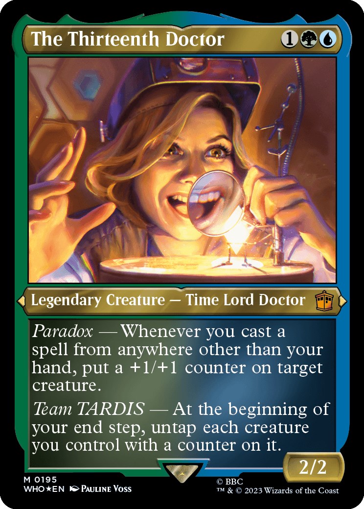 The Thirteenth Doctor (Display Commander) [Doctor Who] MTG Single Magic: The Gathering | Red Claw Gaming