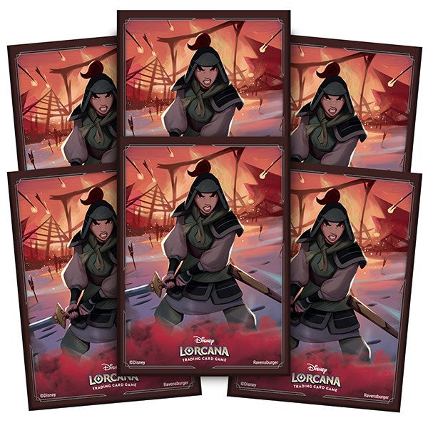 Card Sleeves (Mulan / 65-Pack) Lorcana Sealed Disney | Red Claw Gaming