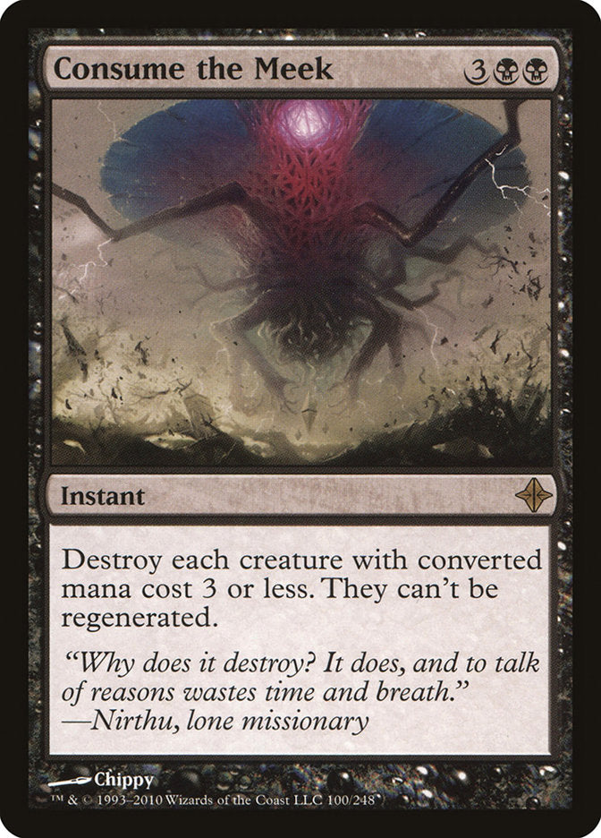 Consume the Meek [Rise of the Eldrazi] MTG Single Magic: The Gathering | Red Claw Gaming