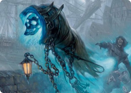 Nebelgast Intruder Art Card [Innistrad: Midnight Hunt Art Series] MTG Single Magic: The Gathering | Red Claw Gaming