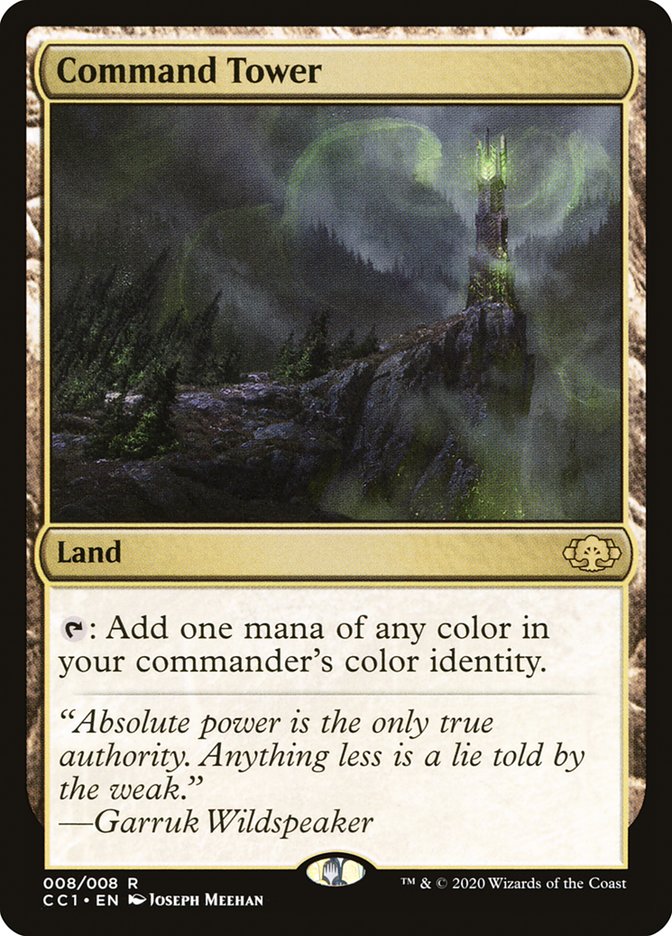 Command Tower [Commander Collection: Green] MTG Single Magic: The Gathering | Red Claw Gaming