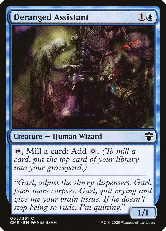 Deranged Assistant [Commander Legends] MTG Single Magic: The Gathering | Red Claw Gaming