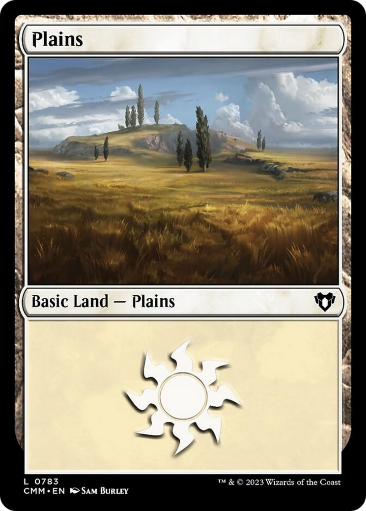 Plains (783) [Commander Masters] MTG Single Magic: The Gathering | Red Claw Gaming