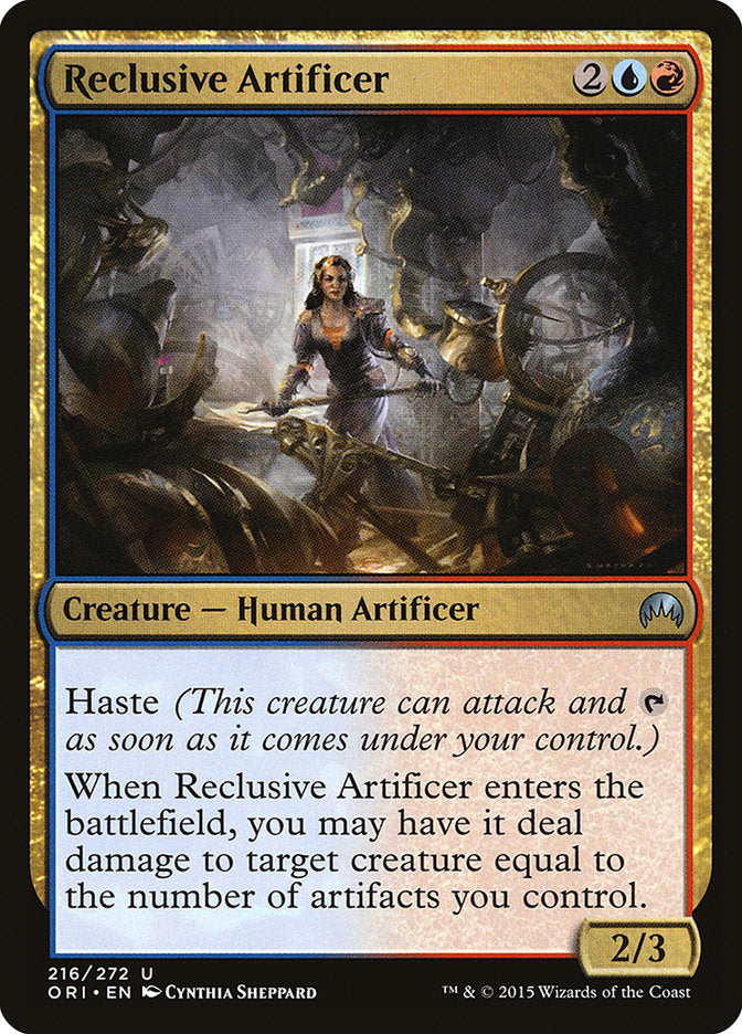 Reclusive Artificer [Magic Origins] MTG Single Magic: The Gathering | Red Claw Gaming