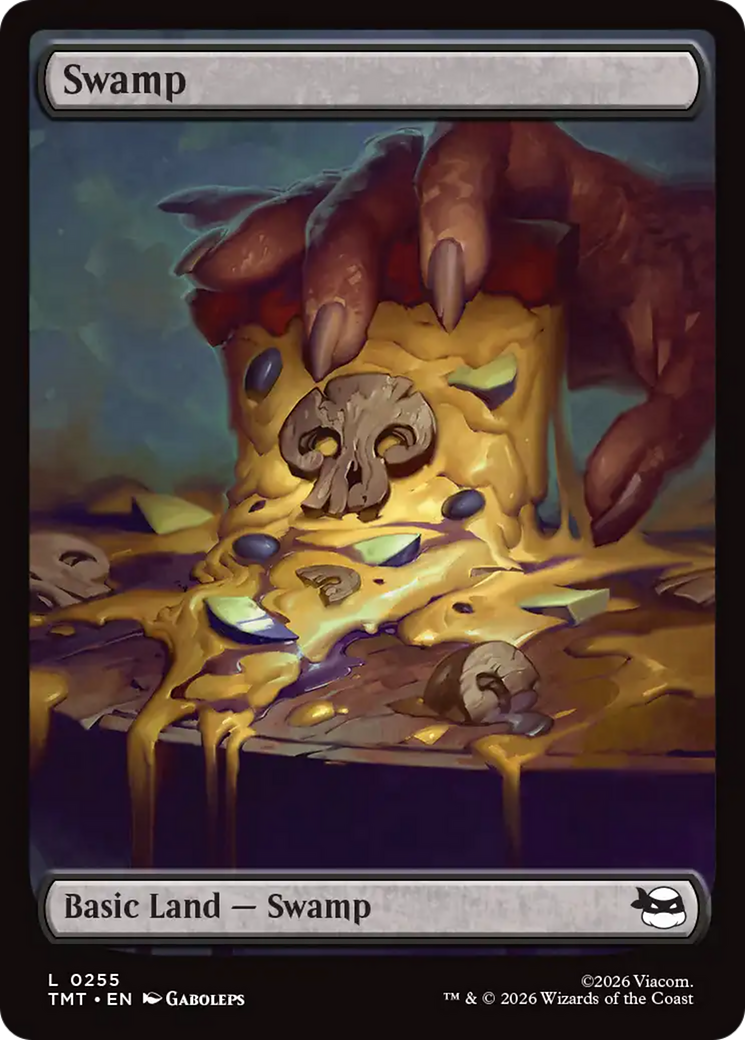 Swamp (0255) [Teenage Mutant Ninja Turtles] MTG Single Magic: The Gathering | Red Claw Gaming