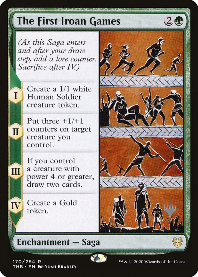 The First Iroan Games (Promo Pack) [Theros Beyond Death Promos] MTG Single Magic: The Gathering | Red Claw Gaming
