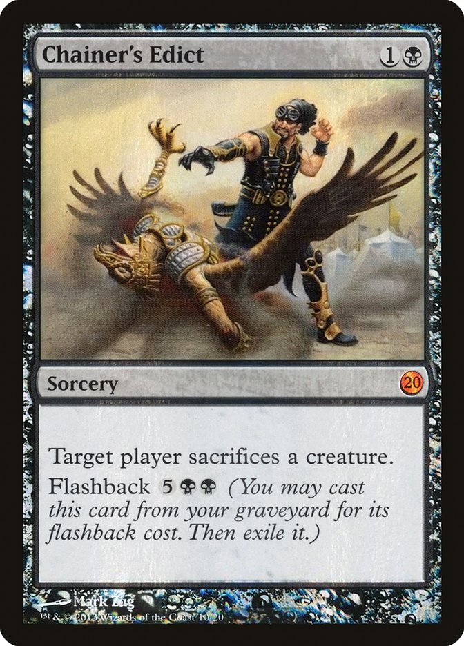 Chainer's Edict [From the Vault: Twenty] MTG Single Magic: The Gathering | Red Claw Gaming