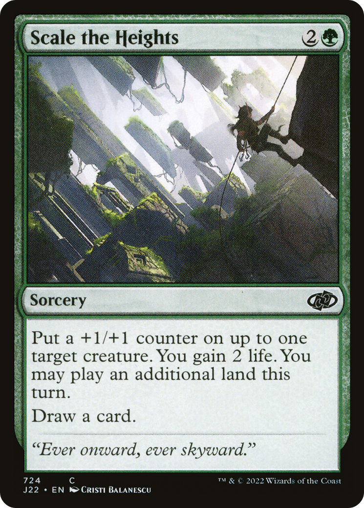 Scale the Heights [Jumpstart 2022] MTG Single Magic: The Gathering | Red Claw Gaming