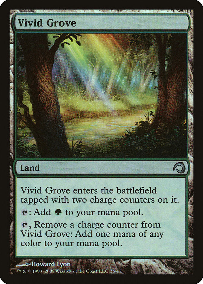 Vivid Grove [Premium Deck Series: Slivers] MTG Single Magic: The Gathering | Red Claw Gaming