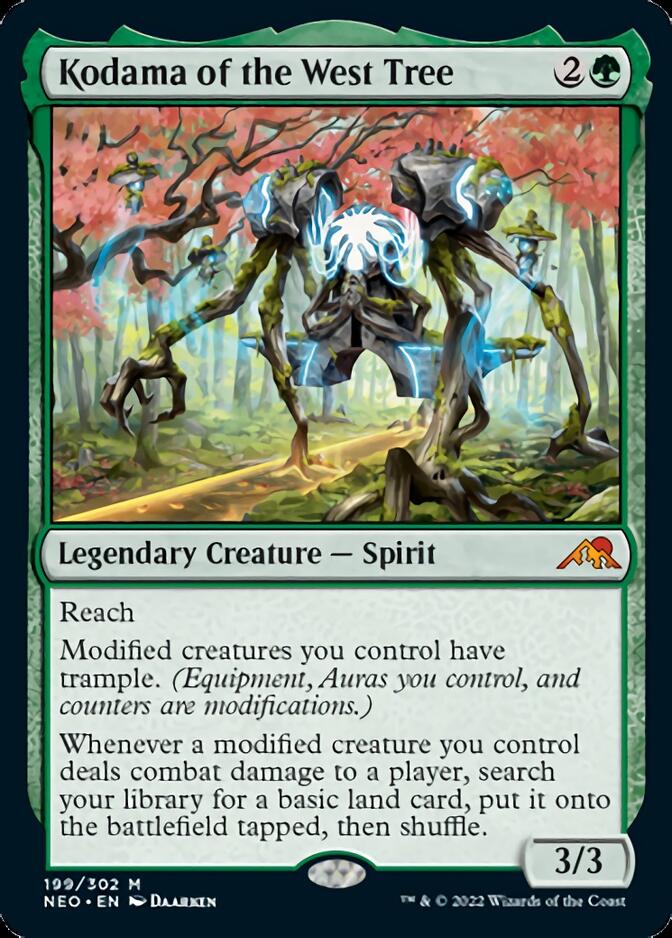 Kodama of the West Tree [Kamigawa: Neon Dynasty] MTG Single Magic: The Gathering    | Red Claw Gaming