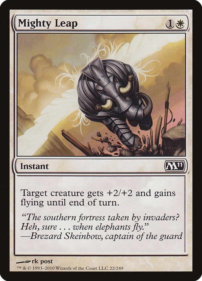 Mighty Leap [Magic 2011] MTG Single Magic: The Gathering | Red Claw Gaming