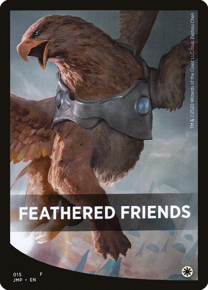 Feathered Friends Theme Card [Jumpstart Front Cards] MTG Single Magic: The Gathering | Red Claw Gaming