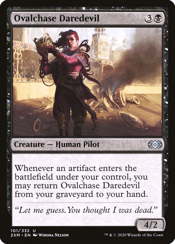Ovalchase Daredevil [Double Masters] MTG Single Magic: The Gathering | Red Claw Gaming