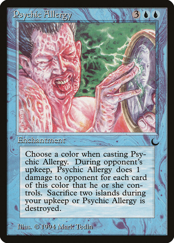Psychic Allergy [The Dark] MTG Single Magic: The Gathering | Red Claw Gaming