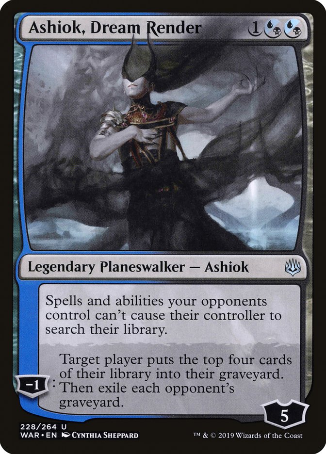 Ashiok, Dream Render [War of the Spark] MTG Single Magic: The Gathering | Red Claw Gaming