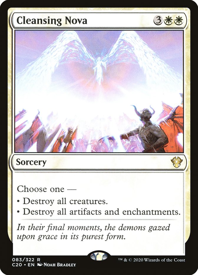 Cleansing Nova [Commander 2020] MTG Single Magic: The Gathering | Red Claw Gaming