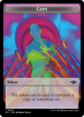 Treasure // Copy Double-Sided Token [Outlaws of Thunder Junction Tokens] MTG Single Magic: The Gathering | Red Claw Gaming