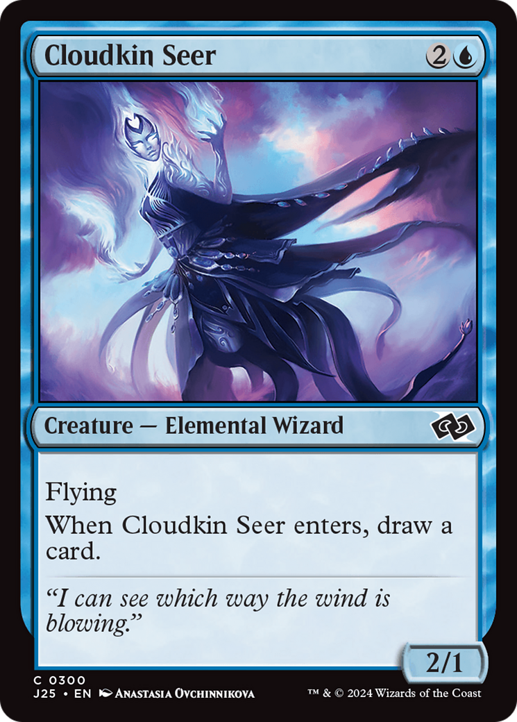Cloudkin Seer [Foundations Jumpstart] MTG Single Magic: The Gathering | Red Claw Gaming