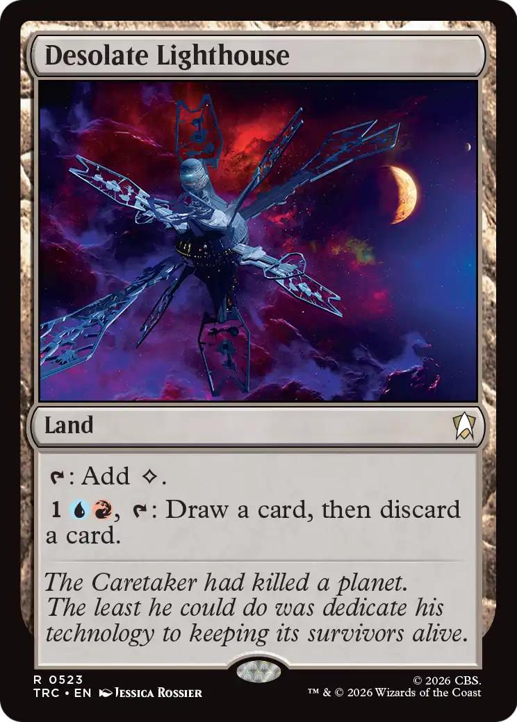 Desolate Lighthouse [Star Trek Commander] MTG Single Magic: The Gathering | Red Claw Gaming