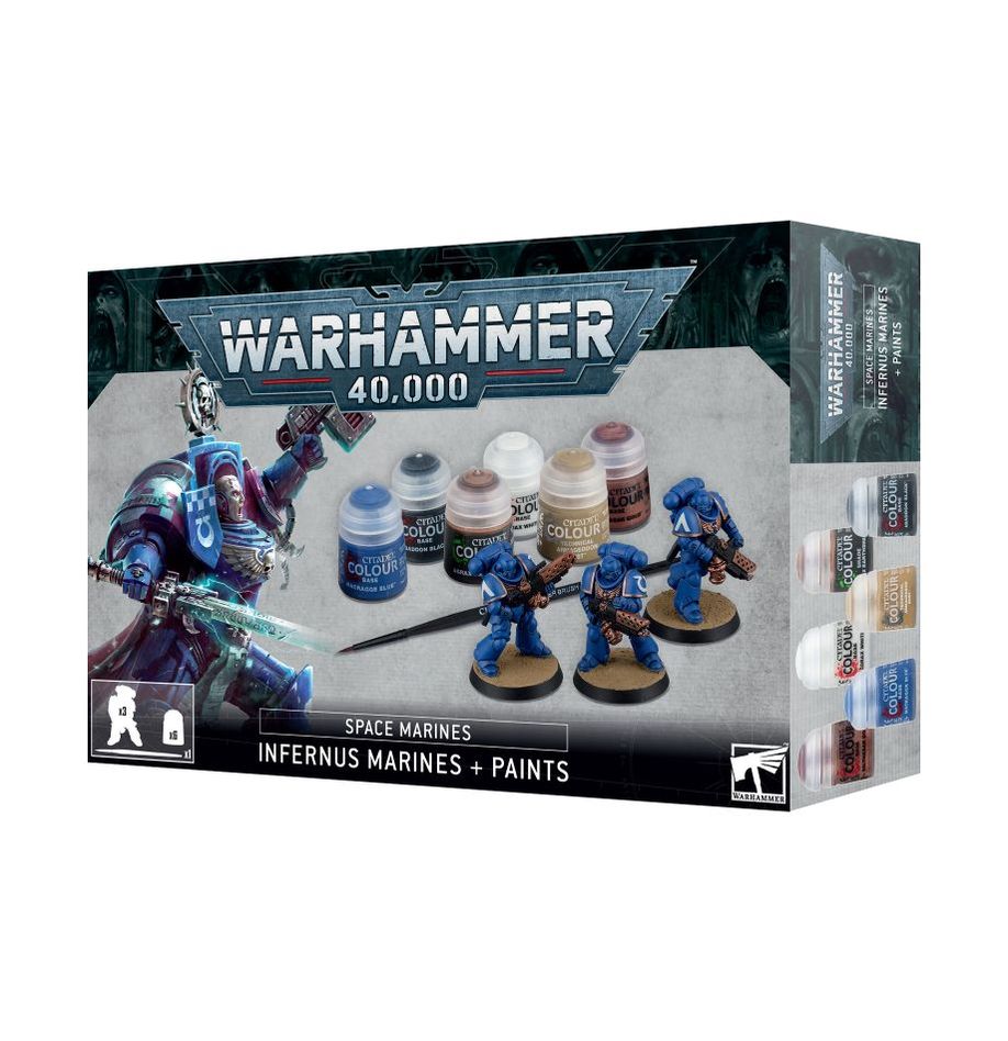 INFERNUS MARINES + PAINT SET Age of Sigmar Games Workshop | Red Claw Gaming