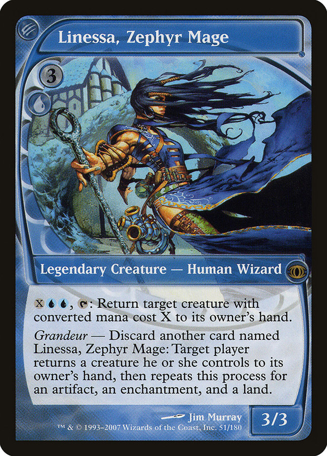 Linessa, Zephyr Mage [Future Sight] MTG Single Magic: The Gathering | Red Claw Gaming