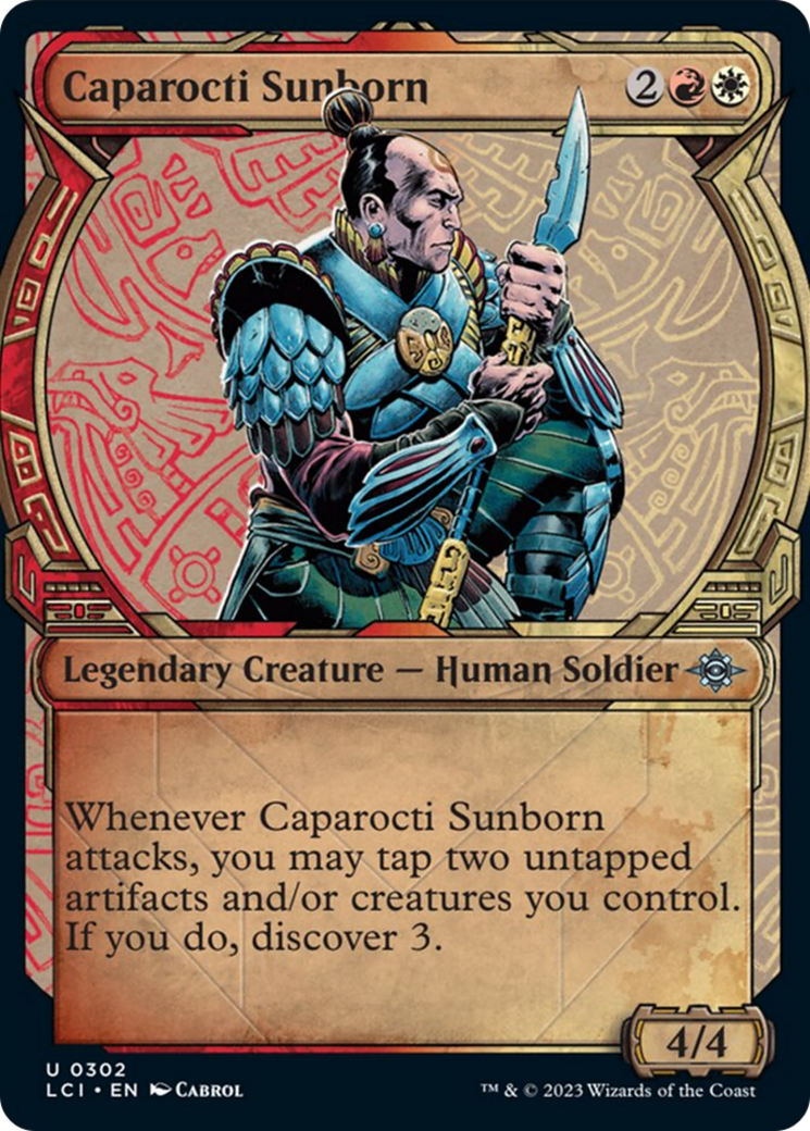 Caparocti Sunborn (Showcase) [The Lost Caverns of Ixalan] MTG Single Magic: The Gathering    | Red Claw Gaming