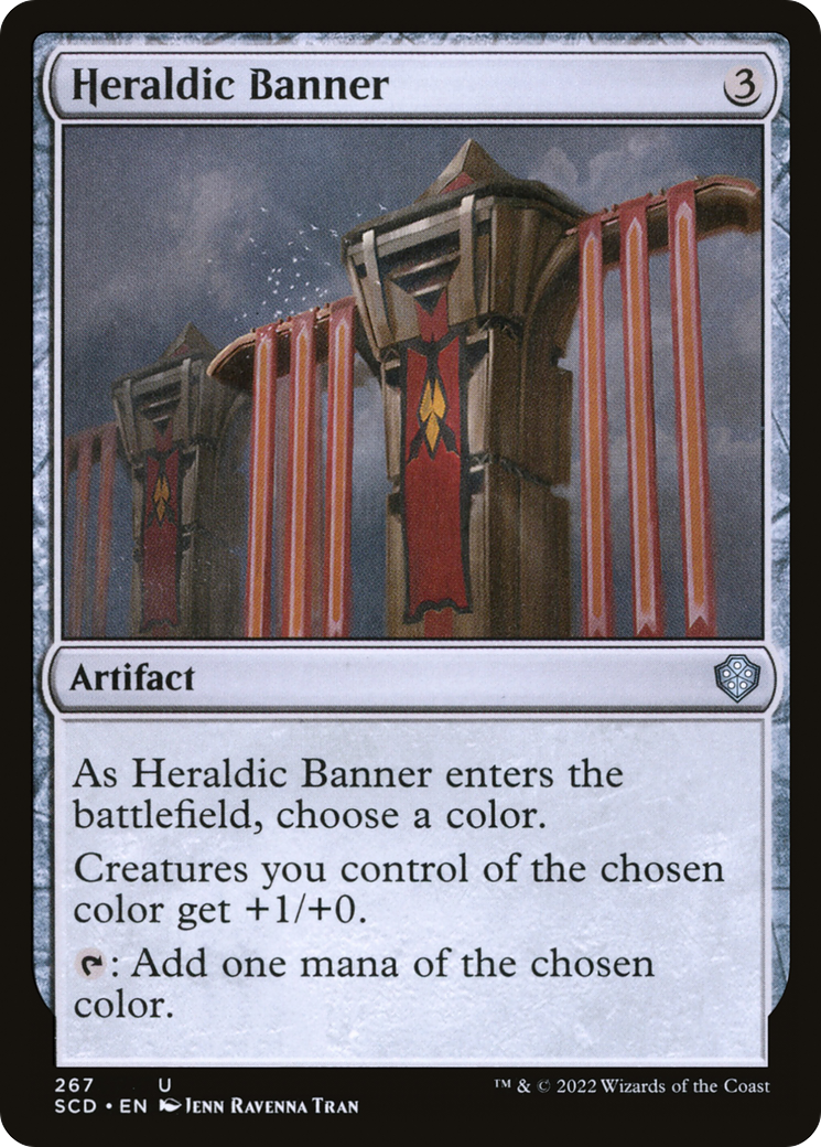 Heraldic Banner [Starter Commander Decks] MTG Single Magic: The Gathering | Red Claw Gaming