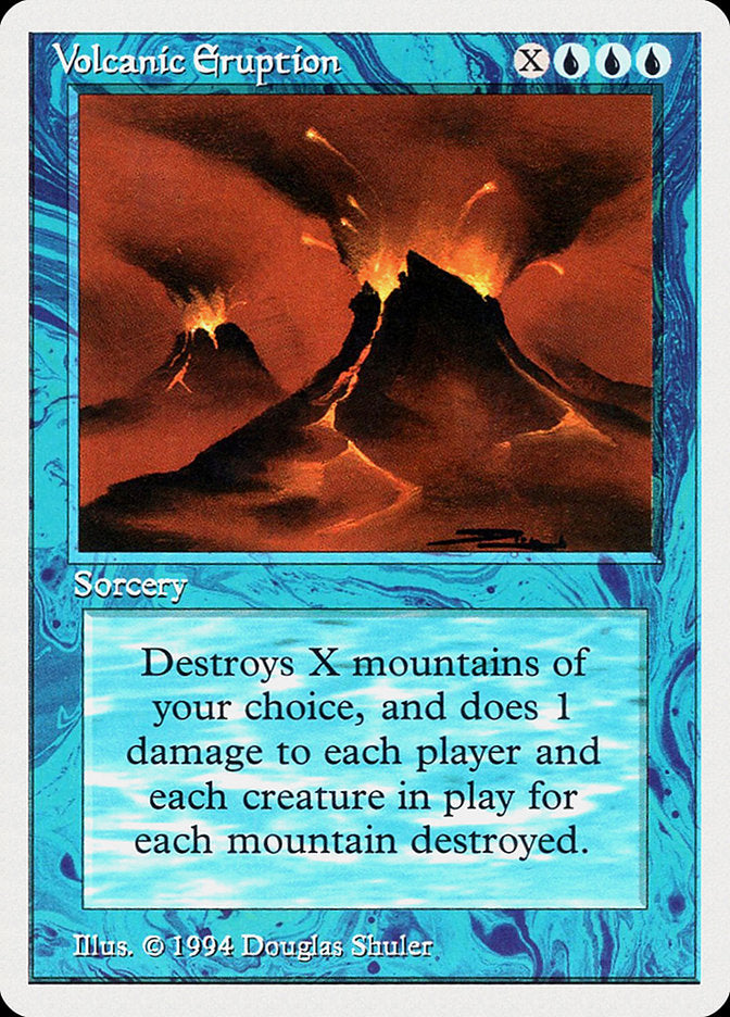Volcanic Eruption [Summer Magic / Edgar] MTG Single Magic: The Gathering | Red Claw Gaming
