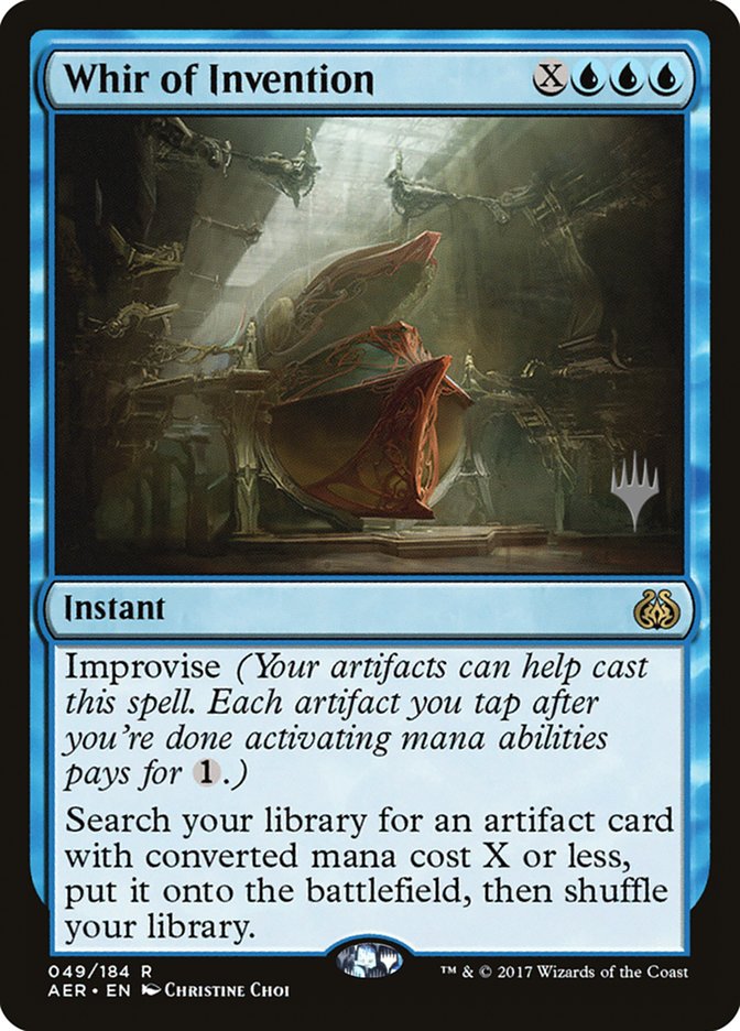 Whir of Invention [Aether Revolt Promos] MTG Single Magic: The Gathering | Red Claw Gaming