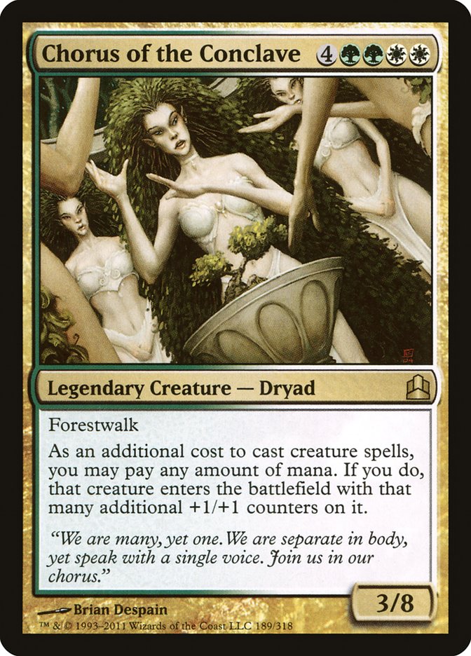 Chorus of the Conclave [Commander 2011] MTG Single Magic: The Gathering | Red Claw Gaming