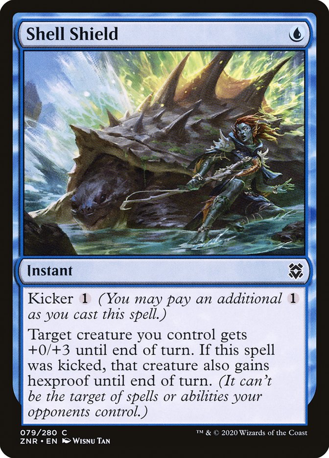 Shell Shield [Zendikar Rising] MTG Single Magic: The Gathering | Red Claw Gaming