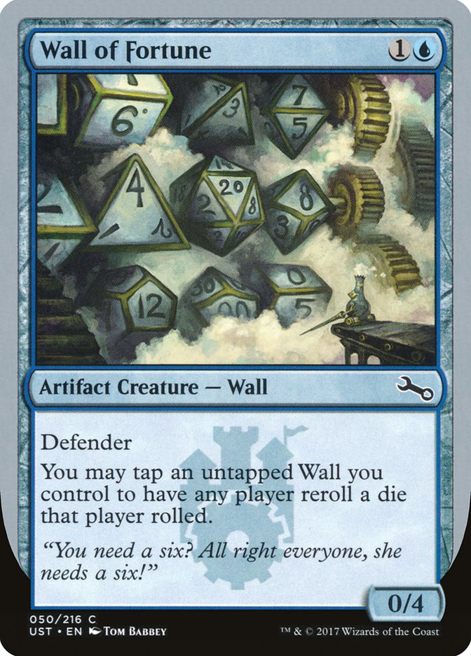 Wall of Fortune [Unstable] MTG Single Magic: The Gathering | Red Claw Gaming