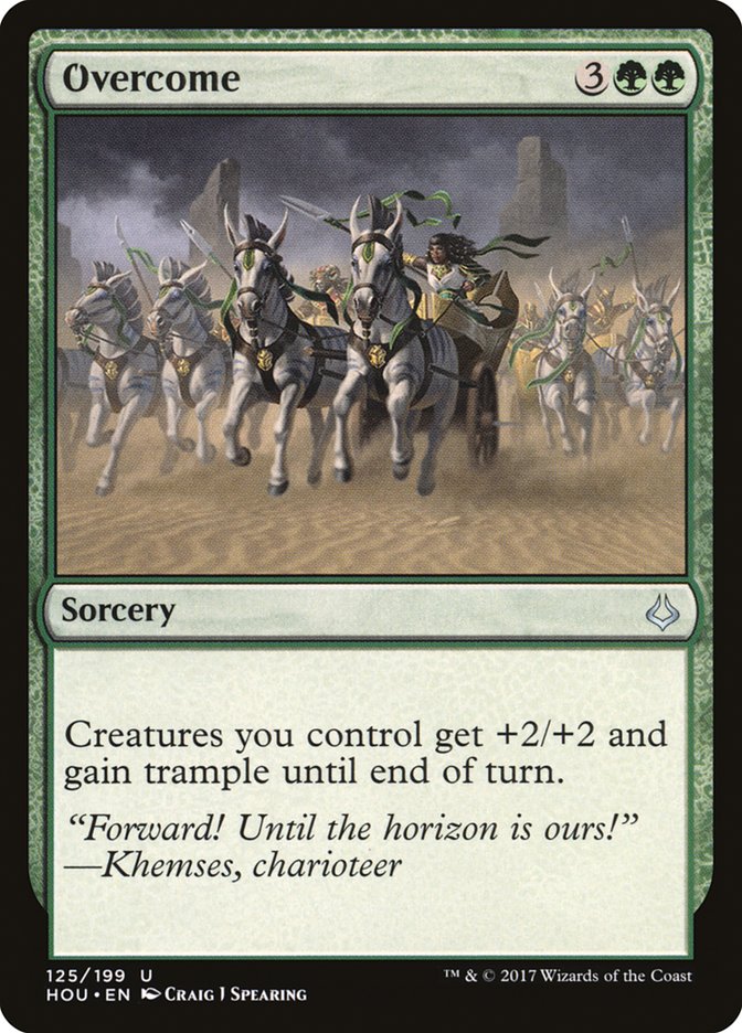 Overcome [Hour of Devastation] MTG Single Magic: The Gathering | Red Claw Gaming