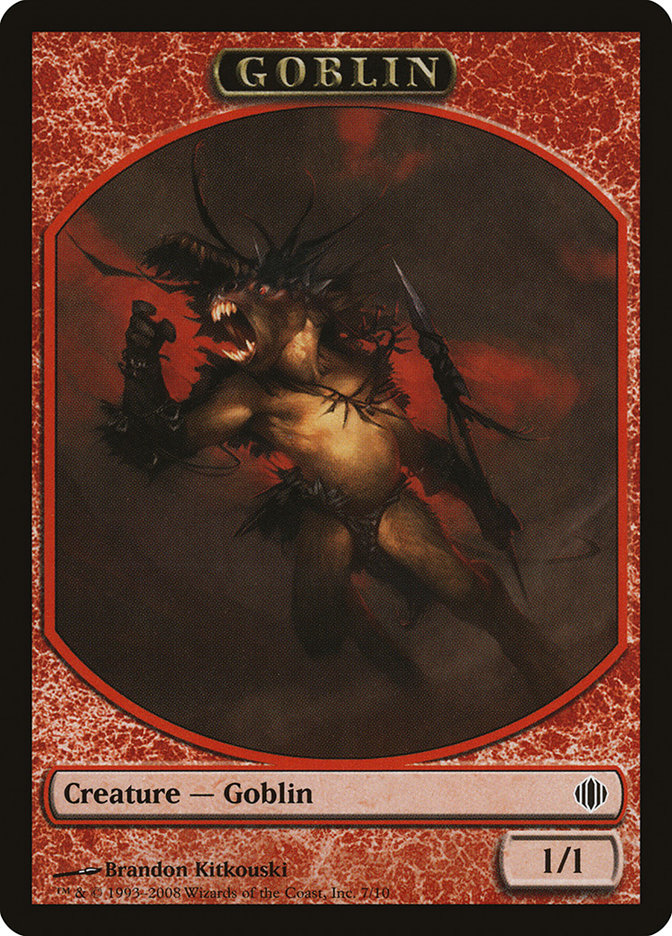 Goblin Token [Shards of Alara Tokens] MTG Single Magic: The Gathering | Red Claw Gaming