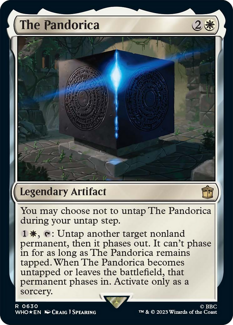 The Pandorica (Surge Foil) [Doctor Who] MTG Single Magic: The Gathering    | Red Claw Gaming