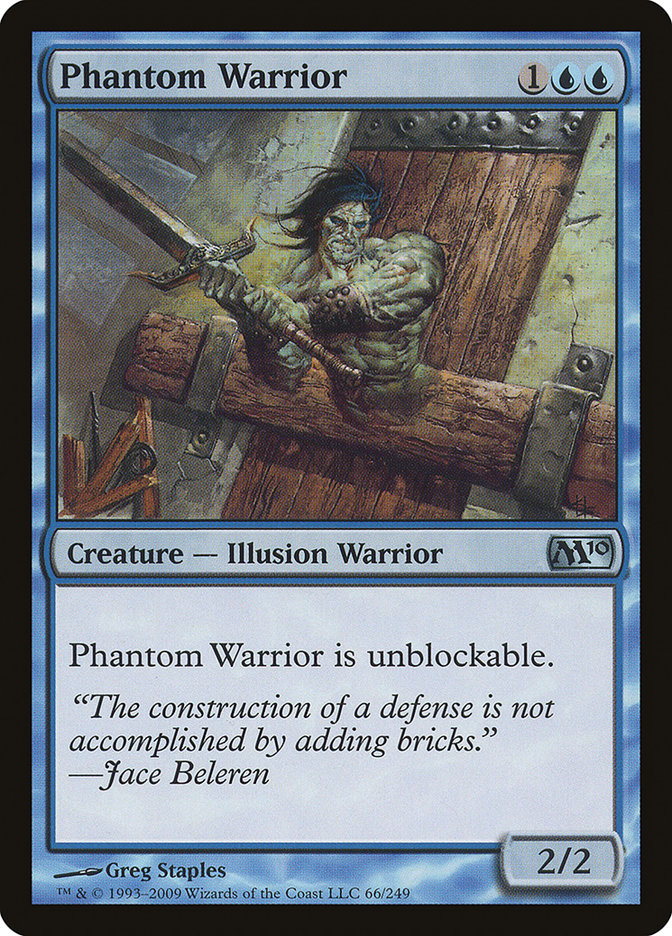 Phantom Warrior [Magic 2010] MTG Single Magic: The Gathering | Red Claw Gaming
