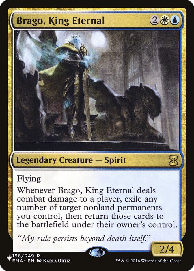 Brago, King Eternal [The List] MTG Single Magic: The Gathering | Red Claw Gaming