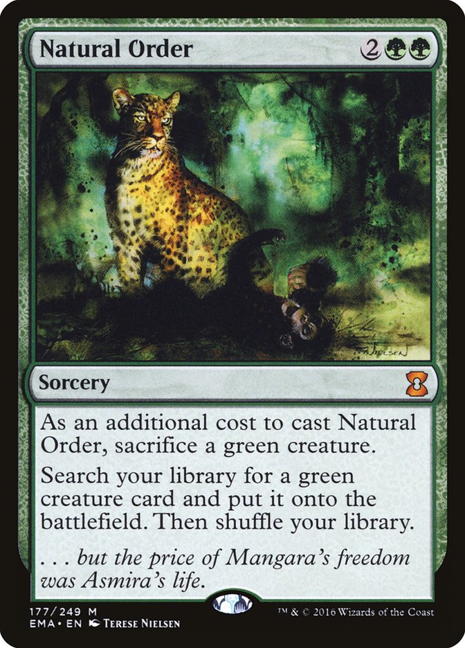 Natural Order [Eternal Masters] MTG Single Magic: The Gathering | Red Claw Gaming