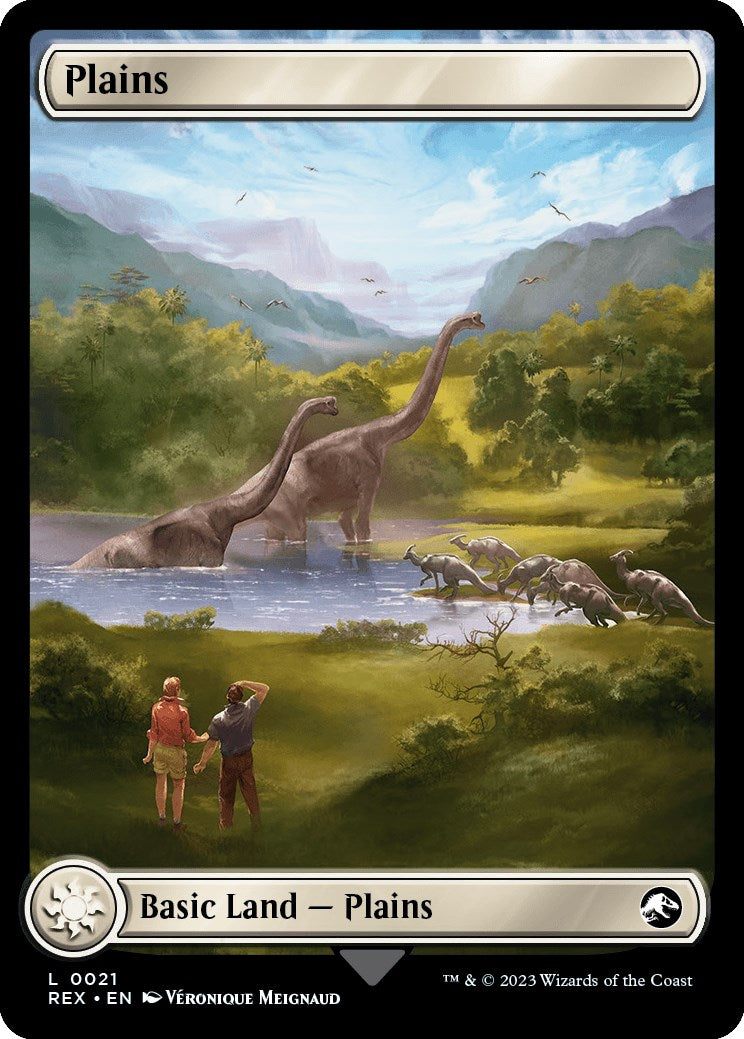 Plains // Plains [Jurassic World Collection] MTG Single Magic: The Gathering | Red Claw Gaming