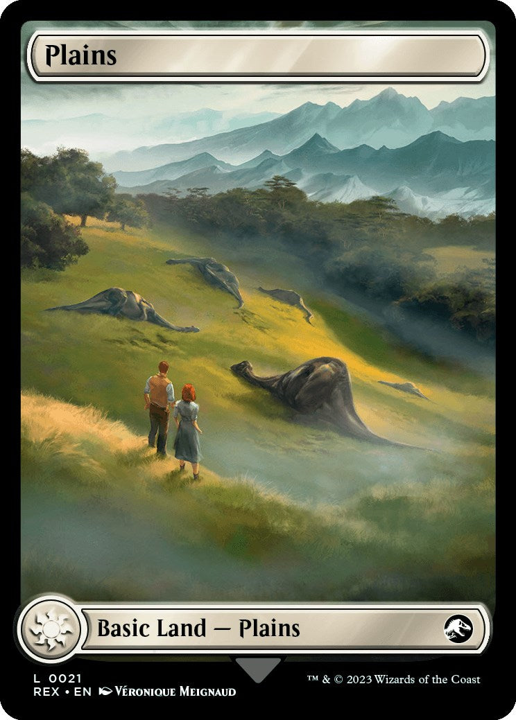 Plains // Plains [Jurassic World Collection] MTG Single Magic: The Gathering | Red Claw Gaming