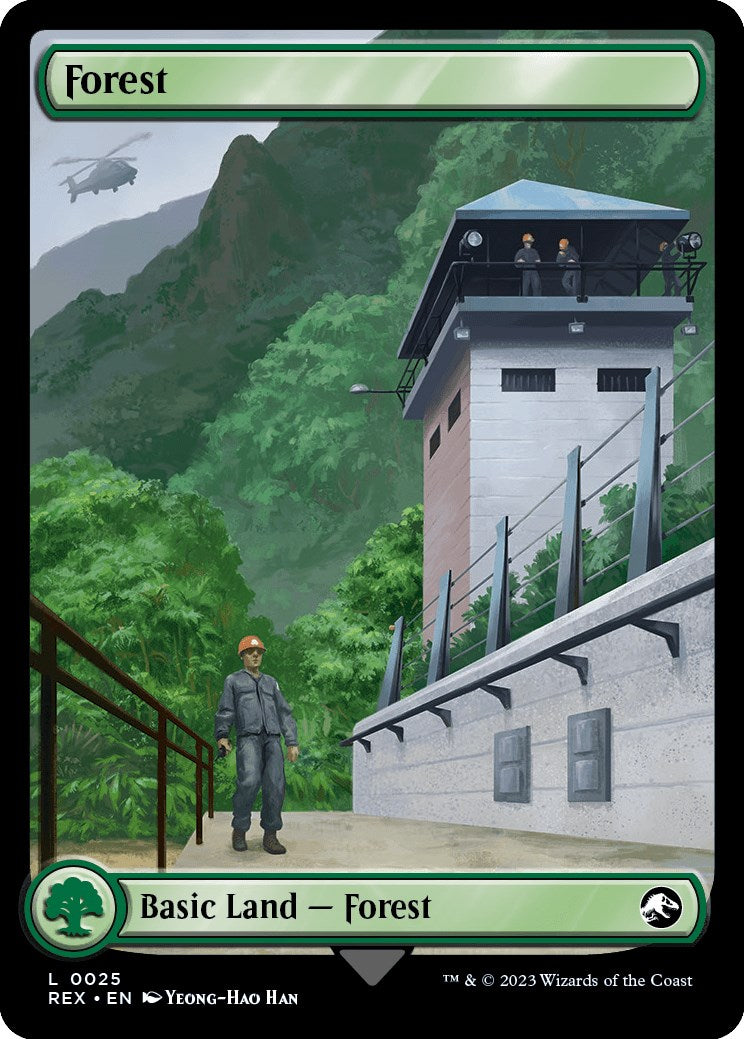 Forest // Forest [Jurassic World Collection] MTG Single Magic: The Gathering | Red Claw Gaming